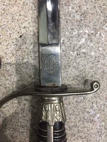 Police Sword: Real or fake?