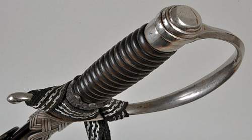 Police sword. Hermann Rath or Alcoso.