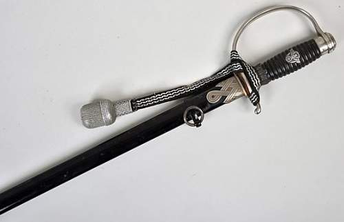 Police sword. Hermann Rath or Alcoso.