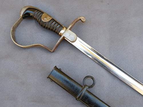 What do you think about this Heer saber/sword?