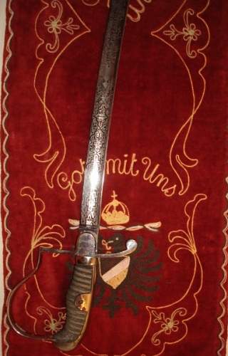 Imperial artillery sword