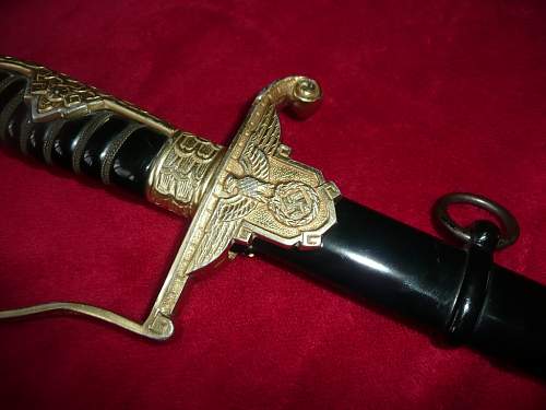 Prison officer sword