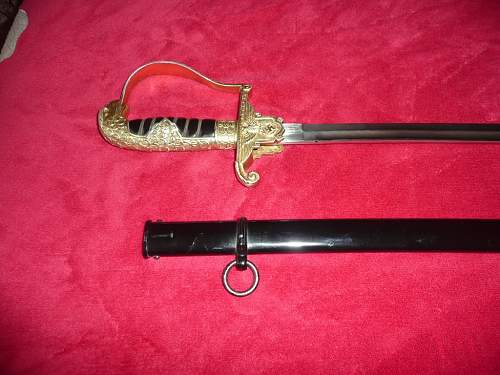 Prison officer sword