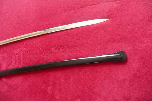 Prison officer sword