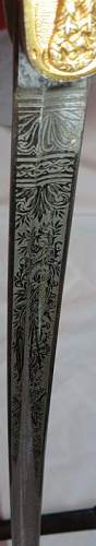Third Reich Etched Sword.Authentic ?