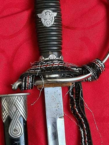 Police Sword NCO / Solingen Herm. Rath.  Is it worth the purchase as a new collector?