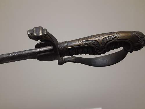 Identification Assistance with German Sword