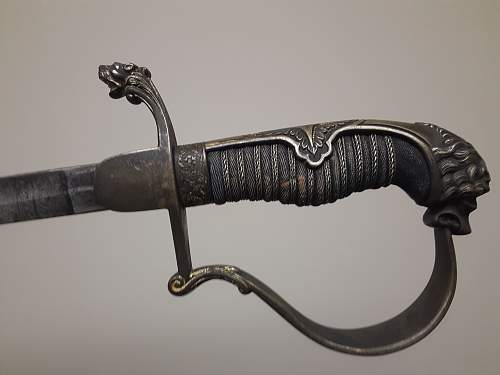 Identification Assistance with German Sword