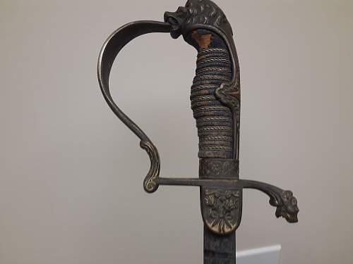 Identification Assistance with German Sword