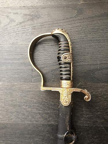 German Officers Sword ww2