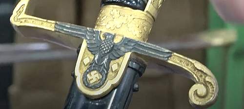 Anyone ever see a sword like this ? (Third reich)