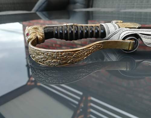 Help please : Authentic WW2 German Officer sword ?