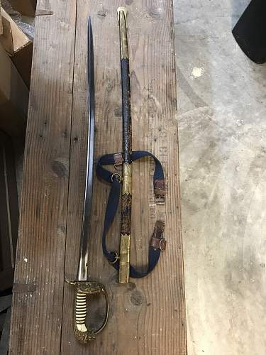 1942 Eickhorn Kriegsmarine sword