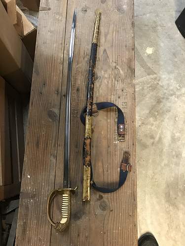 1942 Eickhorn Kriegsmarine sword