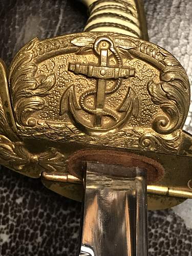 1942 Eickhorn Kriegsmarine sword