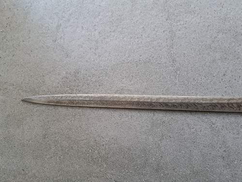 SS sword by Paul Muller