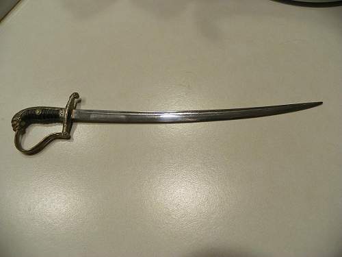 Salesman sample sword