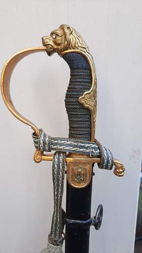 Eickhorn 1324 Weimar / III°R transition sabre