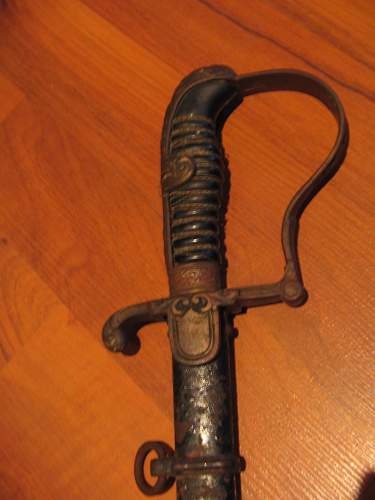 Is this a SS sword or an unusually Army sword???