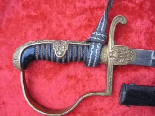 German Officer sword fake or real?
