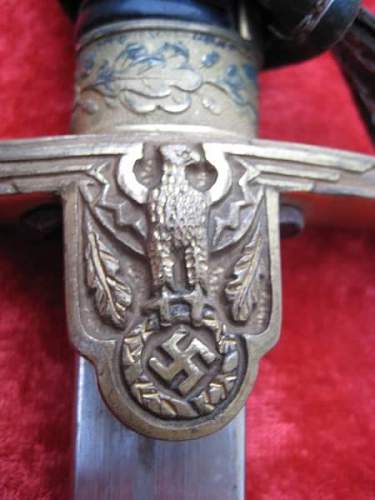 German Officer sword fake or real?