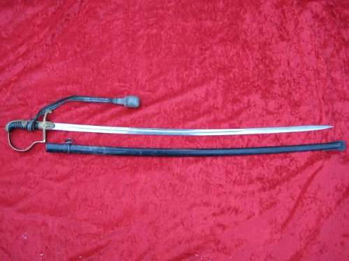 German Officer sword fake or real?