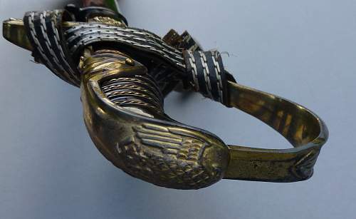 Beautiful Prinz Eugen Pattern Sword with Knot