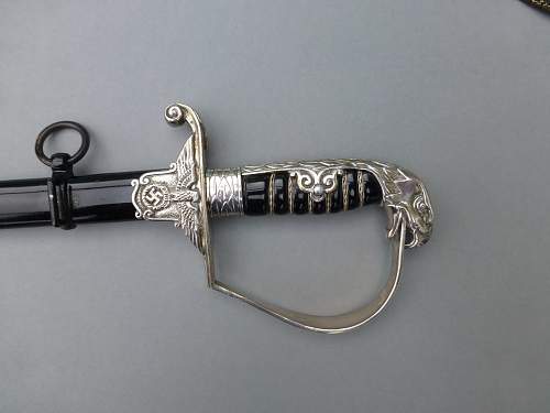 One of the rarest Third Reich Swords: May I introducea mint Prison/Justiz Official Sword by Eickhorn