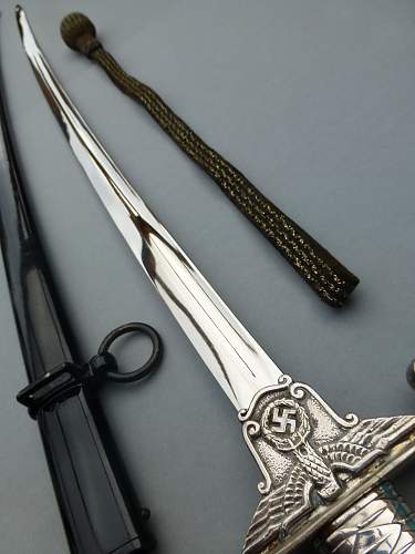 One of the rarest Third Reich Swords: May I introducea mint Prison/Justiz Official Sword by Eickhorn