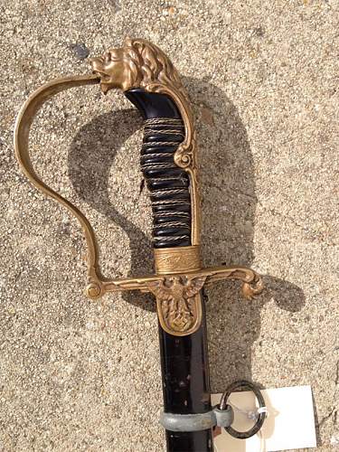 Interesting Lionhead Sword