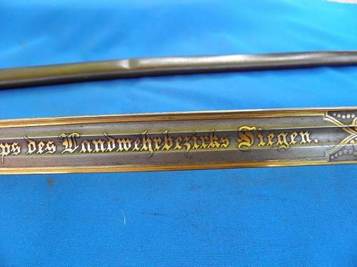 Imperial Presentation damascus sword