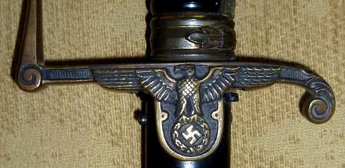 Swords of the Third Reich, Imperial through 1945 - Quick Reference