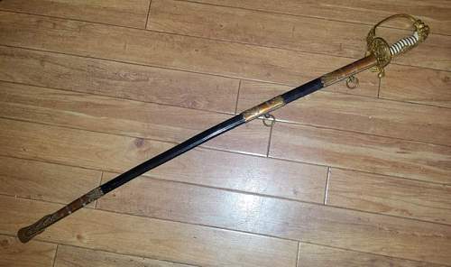 German Navy Sword Help please.