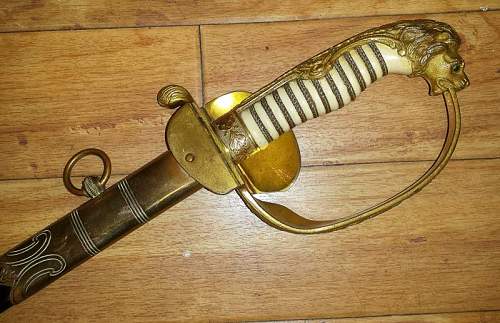 German Navy Sword Help please.