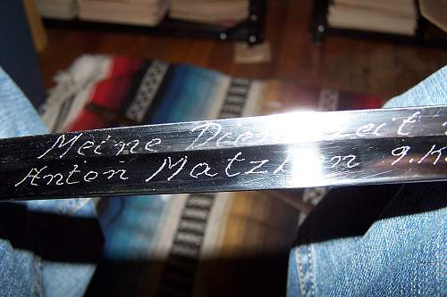 Personalized Sword