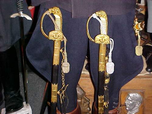 Navy Swords