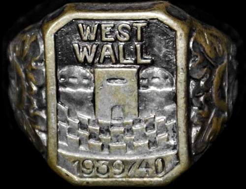 West Wall 1939/40 Ring  - Opinions?
