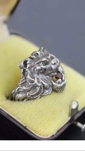 Lion Head ring