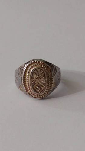 Afrika Korps Ring  Need Help Identifying and authenticating