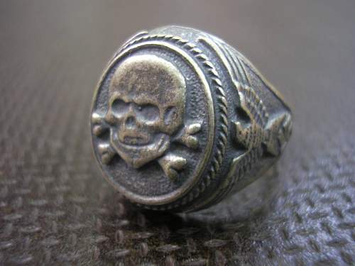 German silver ring