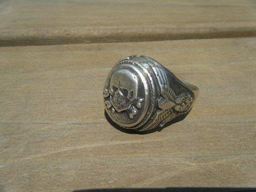 German silver ring