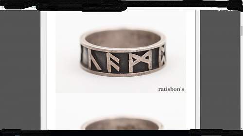 So-called &quot;Futhark&quot; runes ring