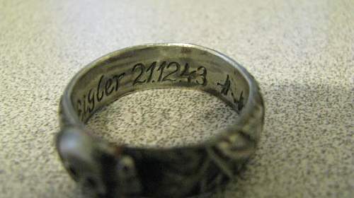 SS Totenkopf Ring: Real or Fake Example?