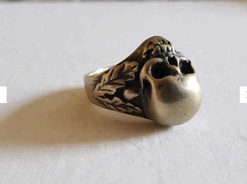 Waffen SS Totenkopf Ring Authentic? PICS