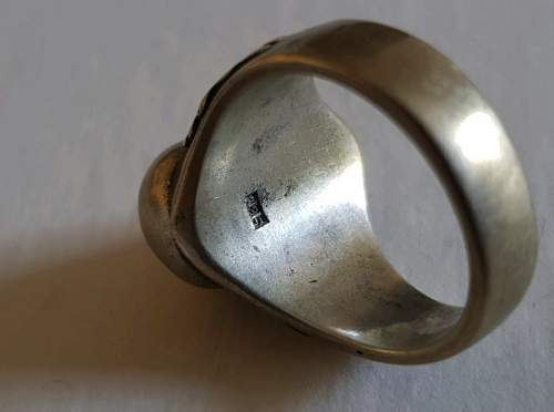 Waffen SS Totenkopf Ring Authentic? PICS