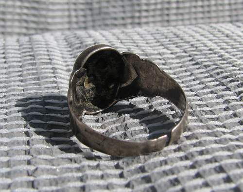 Waffen SS Totenkopf Ring Authentic? PICS