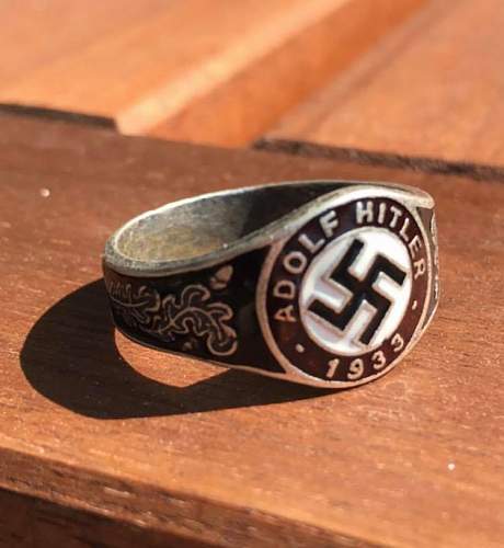 German officer ring 1933