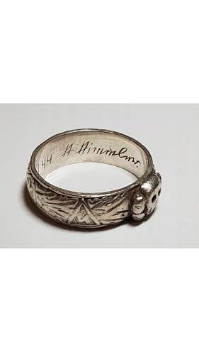 Ss totenkopf ring is an original or fake ..