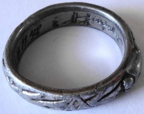 SS totenkopf ring