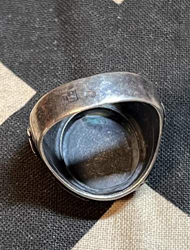 Rare WW2 German Waffen SS Officer ring?